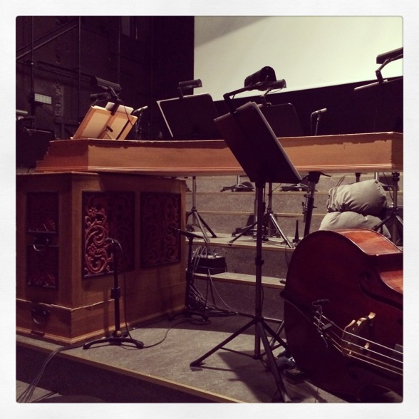 The stage is ready for St Matthew Passion! The stage is ready for St Matthew Passion!