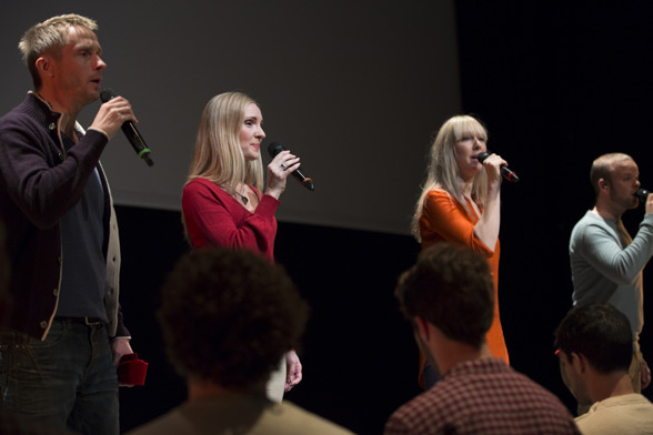 Anders Edenroth, Hannah Holgersson, Janna Vettergren and Morten Vinther. Anders Edenroth, Hannah Holgersson, Janna Vettergren and Morten Vinther.