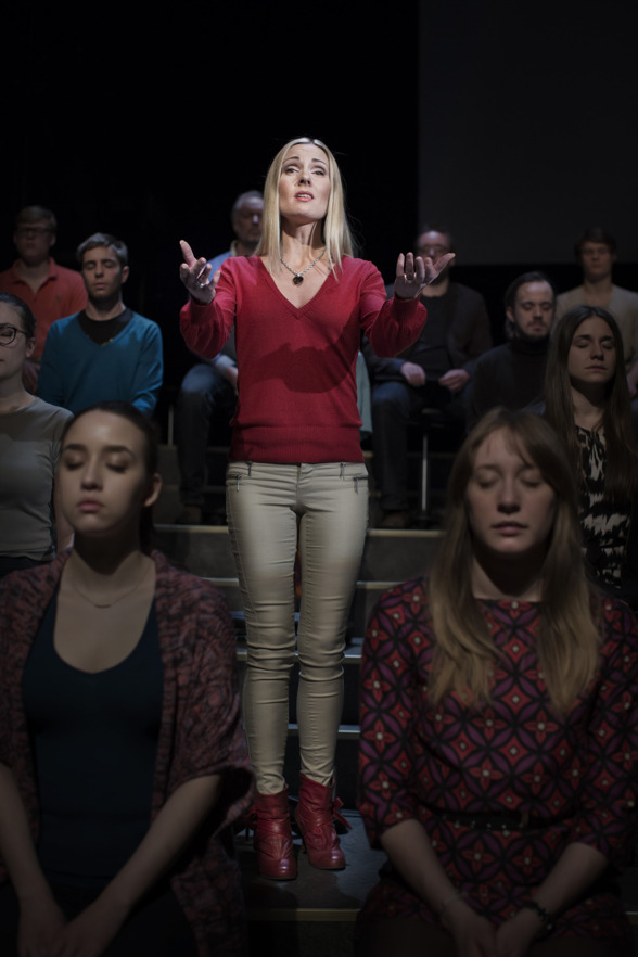 Hannah Holgersson in St Matthew Passion. Hannah Holgersson in St Matthew Passion.