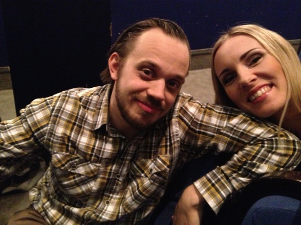 Conny Thimander and Hannah Holgersson before dress rehearsal yesterday! Conny Thimander and Hannah Holgersson before dress rehearsal yesterday!