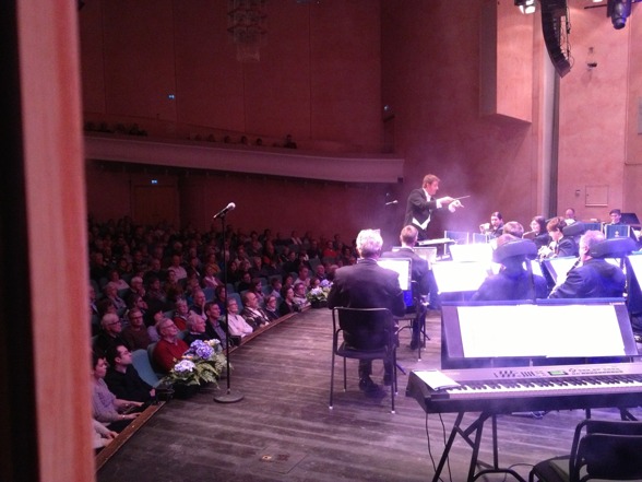 View from backstage during concert! View from backstage during concert!