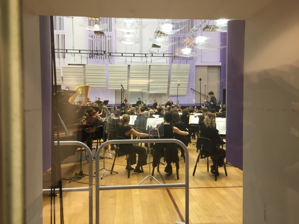 During the concert recording from backstage During the concert recording from backstage
