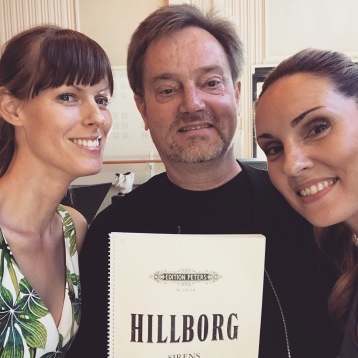 Ida Falk Winland, Michael Engström and Hannah Holgersson