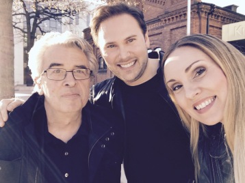 Staffan Scheja, Christian Svarfvar and Hannah Holgersson at the Royal Stockholm Academy of Music