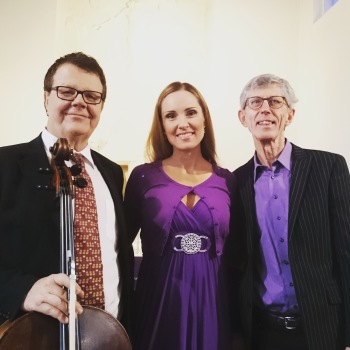 Kjell Bjurling, Hannah Holgersson and Alwar Almkvisth in Hagalunds kyrka, Solna. Kjell Bjurling, Hannah Holgersson and Alwar Almkvisth in Hagalunds kyrka, Solna.