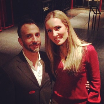 Wonderful director Joshua Sofaer and me after the premier! Wonderful director Joshua Sofaer and me after the premier!