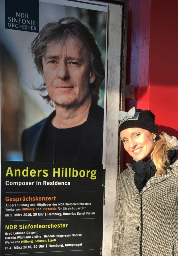 Hannah Holgersson singing music by Anders Hillborg with NDR Sinfonieorchester