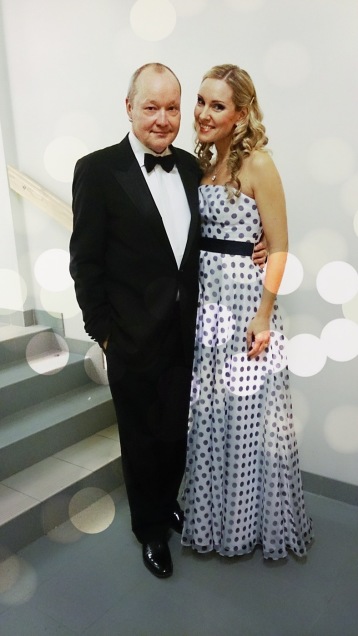 Nils Landgren and Hannah Holgersson at the premier night of the New Year Concert tour 2015. Photo: Cecilia Tegenfeldt Nils Landgren and Hannah Holgersson at the premier night of the New Year Concert tour 2015. Photo: Cecilia Tegenfeldt