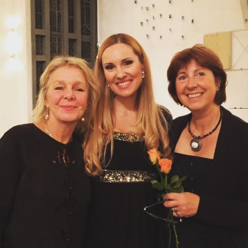 Elise Einarsdotter, Hannah Holgersson and Sue Tennander at Uppenbarelsekyrkan, Hägersten