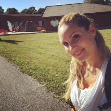 Hannah Holgersson at Bromma Folkhögskola