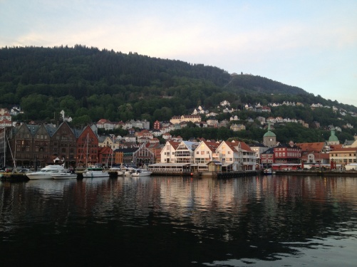 The waterside of Bergen!