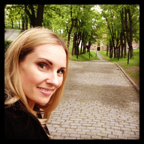 Hannah Holgersson during a wonderful walk at Akershus, Oslo.