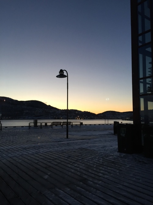 Sunrise Harstad, at about 10 in the morning!