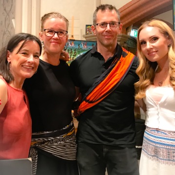 Ulla-Carin Börjesdotter, Hanna Sandman, Pär Olofsson and Hannah Holgersson