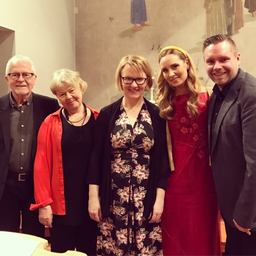 From the left: Paul Höglander, Cecilia Olsson, Karin Krigsman Järnskoog, Hannah Holgersson and Jörgen Lindström