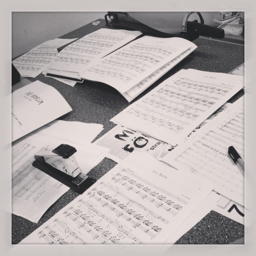 Teachers preparations...new and challenging music for new student singers!
