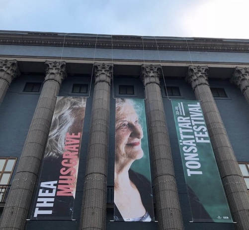Thea Musgrave at the Stockholm Concert Hall