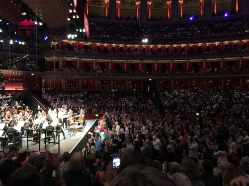 Full seated Albert Hall. Amazing feeling being on stage!