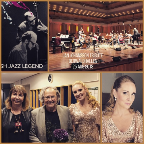 From the left on the bottom picture: Rita Macrotulli - piano, Georg Riedel and Hannah Holgersson