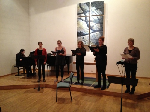 My student singers at Bromma Folkhögskola during the Christmas Concert last week! Great closure of a great term!