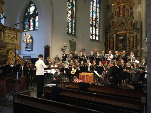 S:t Jacob Youth Choir, REbaroque and conductor Mikael Wedar