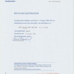 Bevis legitimation