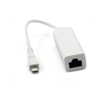 Kör trådbundet till surfplattan slipp WiFi - Externt nätverkskort för Micro USB