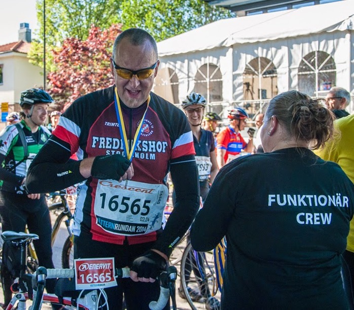 Min bästa och skönaste medalj någonsin Min bästa och skönaste medalj någonsin