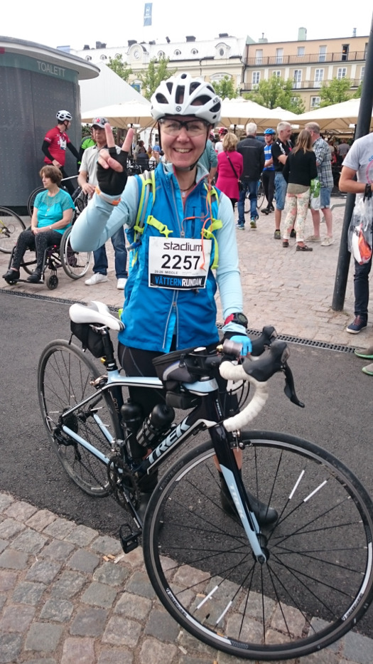 Taggad och laddad för start. Nu är det bara 30 mil tills man är tillbaka på ruta 1. Taggad och laddad för start. Nu är det bara 30 mil tills man är tillbaka på ruta 1.