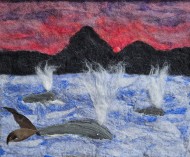 Valar i ishavet Mått 40 x 30 cm Valar i ishavet Mått 40 x 30 cm
