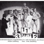RÖRANDE TIDNINGEN HERCULES 1979-94,Lennart Stahl prisutdelare