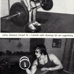 RÖRANDE TIDNINGEN HERCULES 1976-12,Johny Hansson innan styrkelyftningen tog över