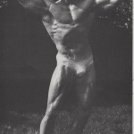 RÖRANDE 1981-43,Ricky Bruch poserandes i kalsonger 001