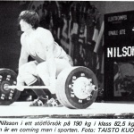 RÖRANDE TIDNINGEN NYA KRAFTSPORT 1981-63,Klaus-Göran Nilsson,WM 1981