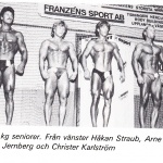 RÖRANDE TIDNINGEN HERCULES 1982-116,Trolleborgsmästerskape-82,Håkan Straub vann men se gamle Baltic lyftaren Arne Eliasson vis sidan om honom!!!