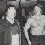 Hercules med Bodybuilding 1977-SM i Tyngdlyftning,Ulf Morin th