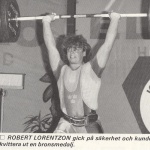 RÖRANDE TIDNINGEN NYA KRAFTSPORT 1987 - 9,Robert Lorentzon