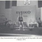 Rörande - Hercules med Bodybuilding  1976 nr 12 bild 1 av 2 - SM i Styrkelyft 1975