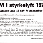 RÖRANDE TIDNINGEN NYA KRAFTSPORT 1975- 9