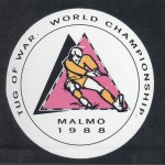 RÖRANDE DEKAL WM I DRAGKAMP 1988