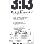 RÖRANDE JUBILEUMSERBJUDANDE 1985