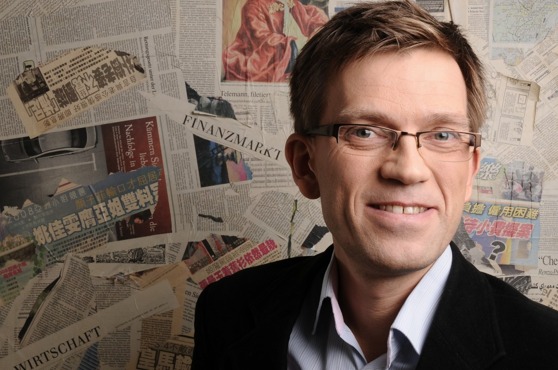 Foresin toimitusjohtaja Mattias Goldmann viihtyy ajatushautomossa. Kuva: Fores. Foresin toimitusjohtaja Mattias Goldmann viihtyy ajatushautomossa. Kuva: Fores.