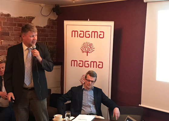 Sami Borg ja Kjell Herberts. Kuva: Magma. Sami Borg ja Kjell Herberts. Kuva: Magma.