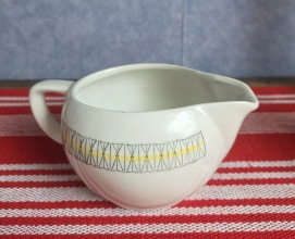 Såskanna Gefle "Kryss". Total längd 16 cm. Fint skick. 65 SEK