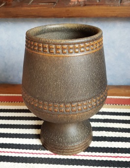 Keramikvas/bägare BRANDI Keramik. Höjd 16,5 cm. Fint skick. 60 SEK
