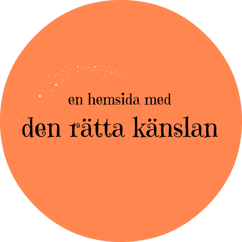 En hemsida med den rätta känslan En hemsida med den rätta känslan