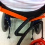 Flexibelt fästband för rullstolar