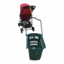 Fästbandet för barnvagns stativ med olika möjligheter.