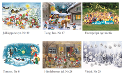 Julkalender Luckor