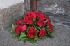 Liten kudde - Röda rosor (enligt bild)